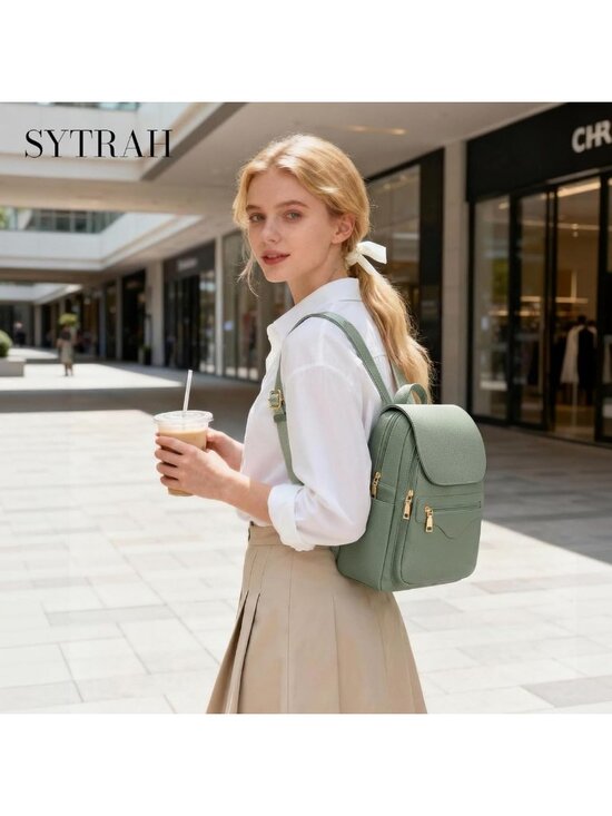 Stylish Women\'s Backpack Purse with RFID Wallet & Tablet Sleeve - Casual Travel main image 7
